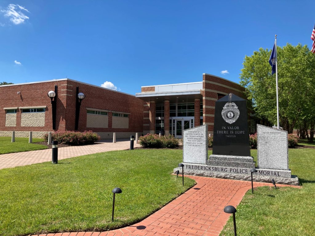 Fredericksburg police department, site of VATOA meeting